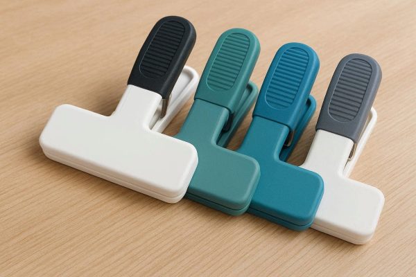 Heavy Duty Plastic Chip Bag Clips Soft Comfortable Grip Airtight Sealing Clamps For Kitchen Snack Bags Food Storage